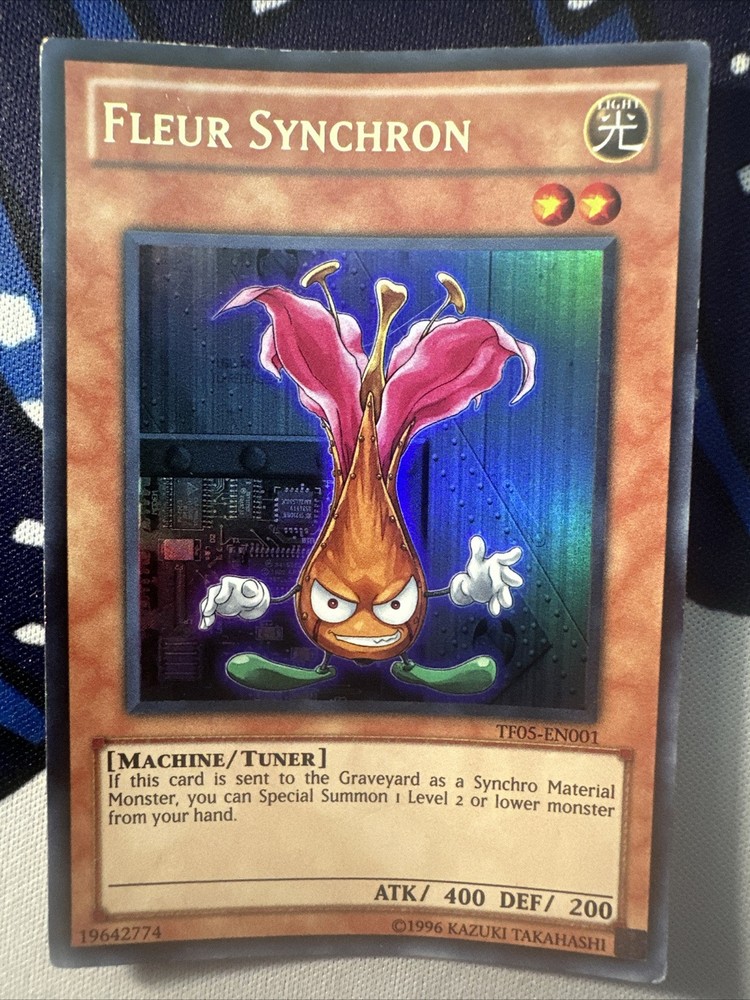 Ultra Rare Fleur Synchron TF05-EN001 Yu-Gi-Oh 5Ds Tag Force Promo Card