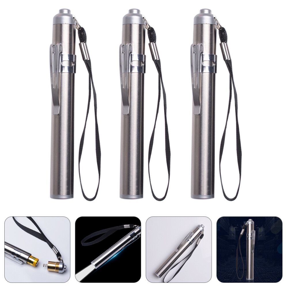 3-Pack Waterproof Super Bright LED Flashlights for Portable Use