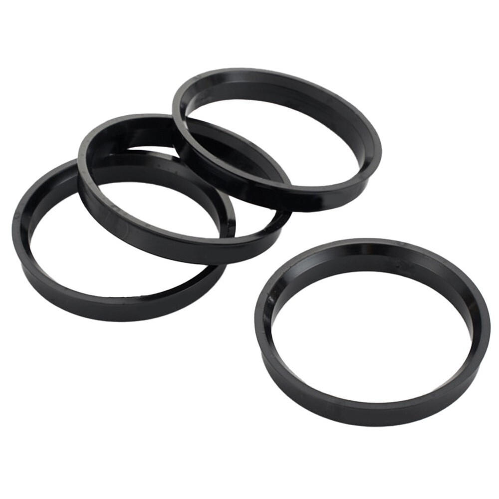4pcs Hub Centric Rings for Car Wheel Bore 66 6mm to 57 1mm Plastic Spacer
