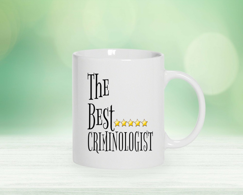 Best Criminologist Mug Gift for Criminology Experts and Lovers