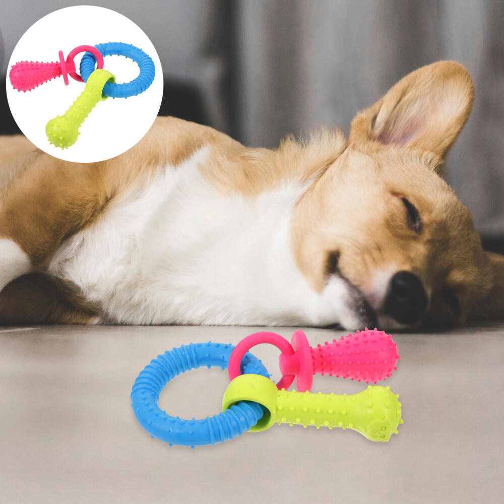 Dog Puzzle Slow Feeder Chew Toys Pet Increase Exercise Safe Puppy Teething