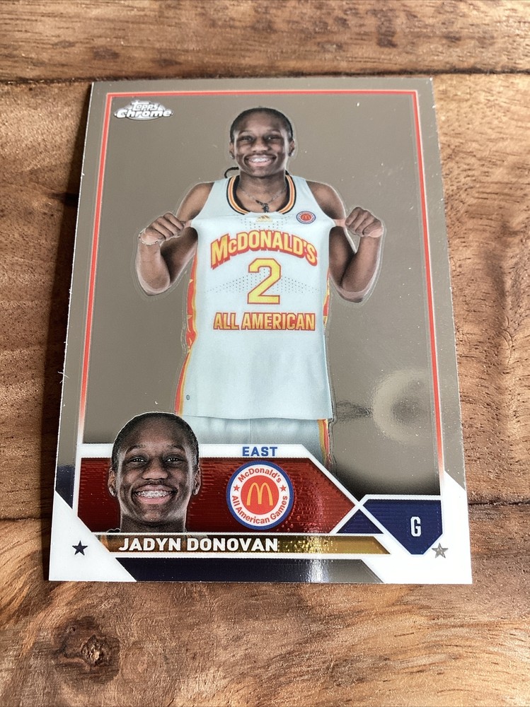Jadyn Donovan 2023 Topps Chrome McDonald's All American - #76 Duke Blue Devils