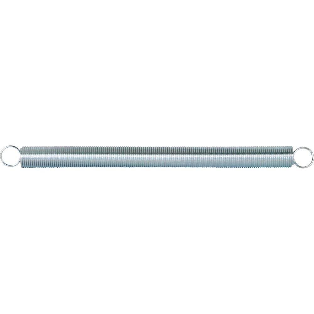 SP 9645 Nickel-Plated Extension Spring with Steel Construction 0.75 Inch Length