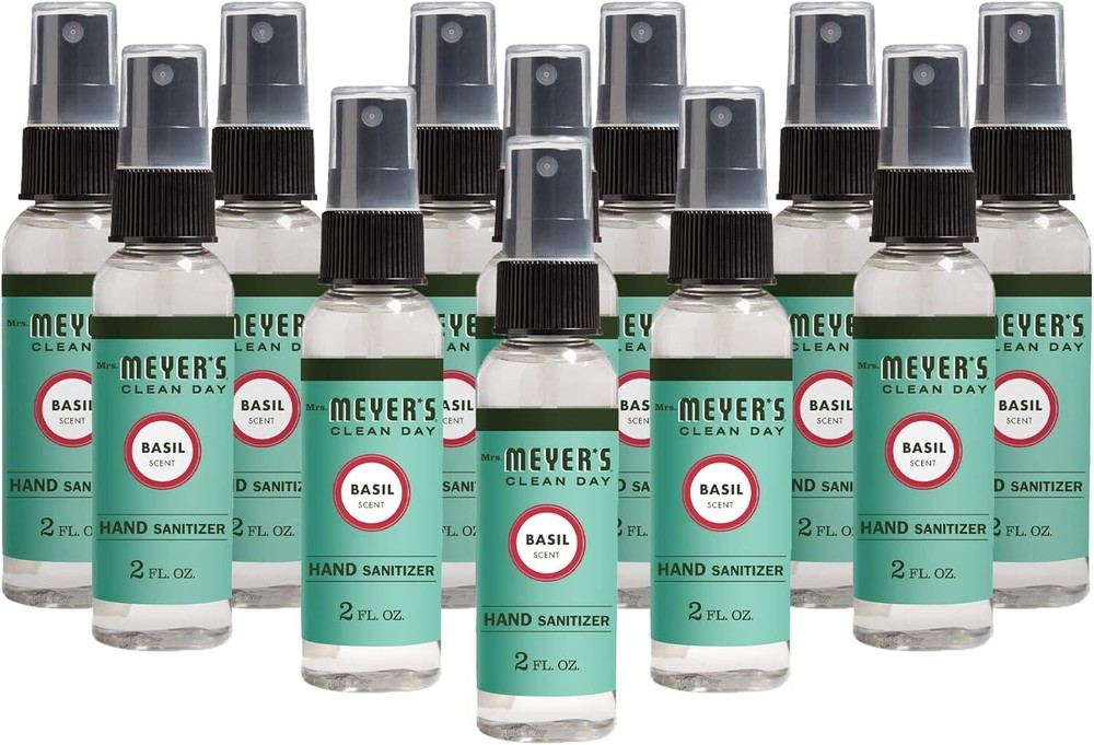 CLEAN DAY Antibacterial Hand Sanitizer Spray, Travel Size, Removes