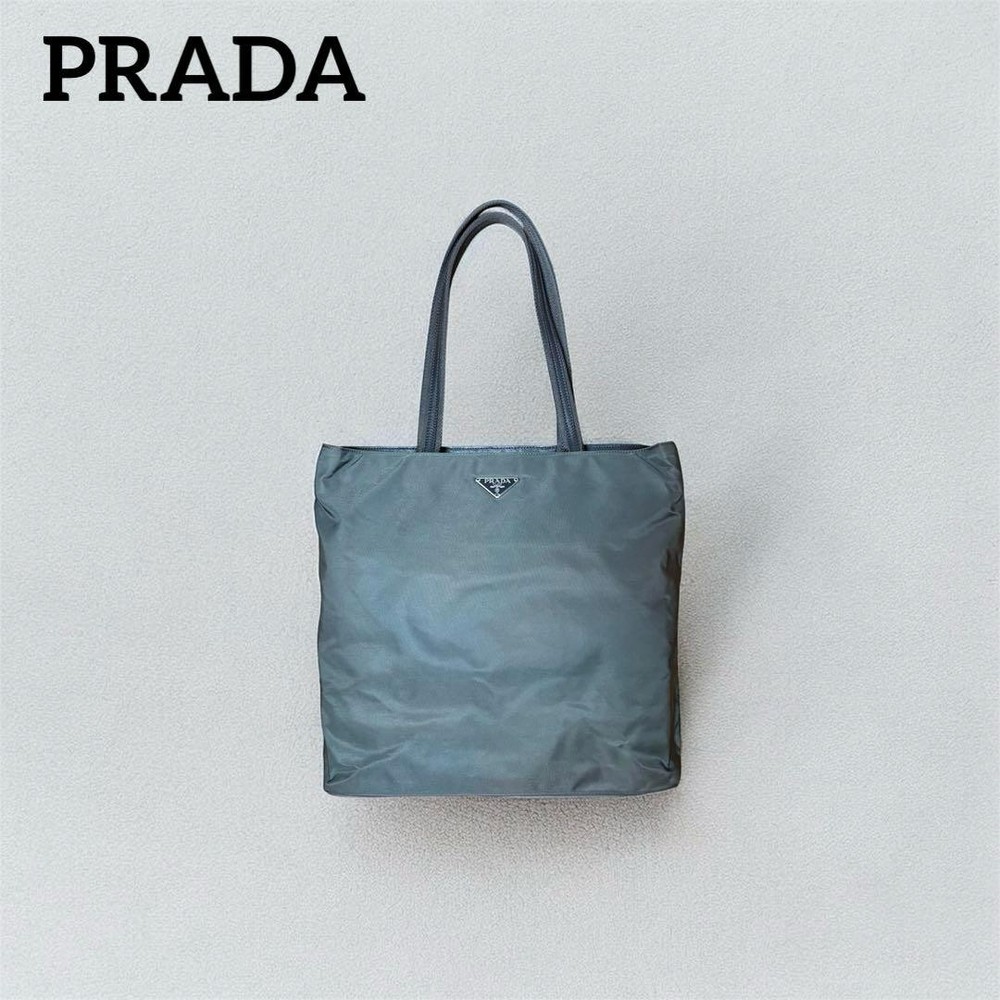 00S Prada Archive Nylon Hand Tote Bag