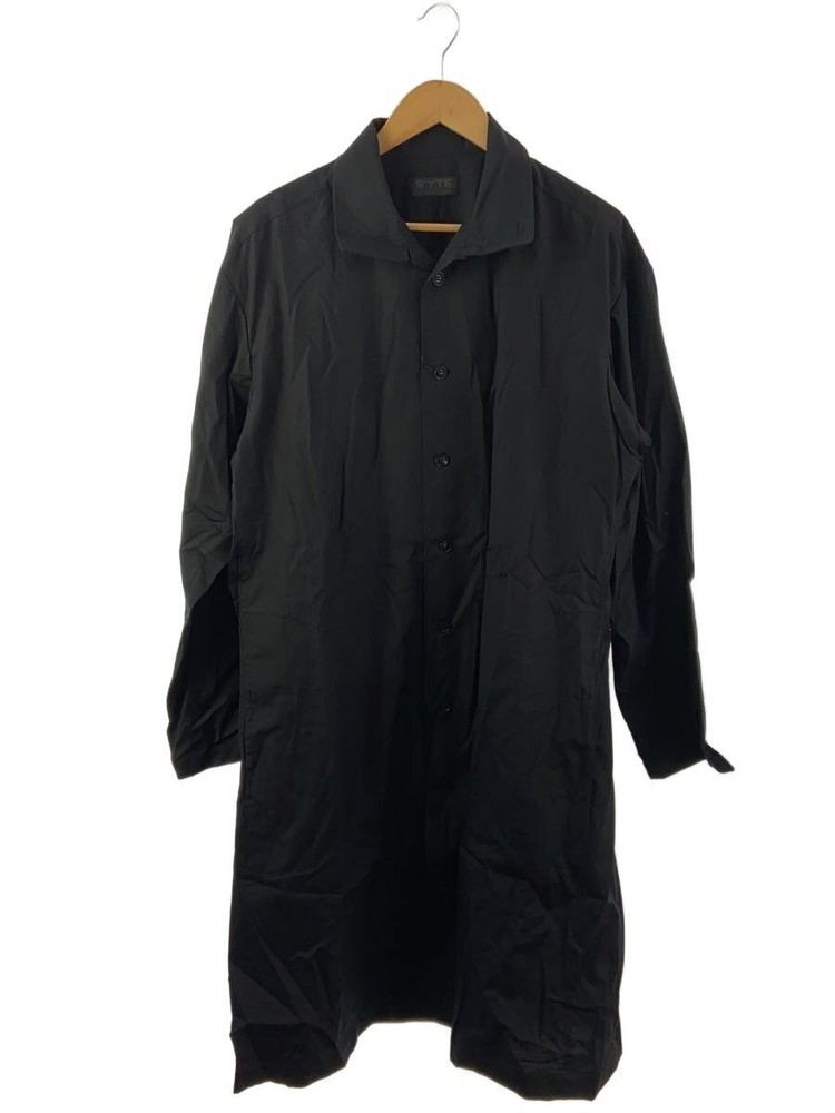 S Yte  Steel Collar Coat/3/Cotton/Blk/Us-B81-080 3399