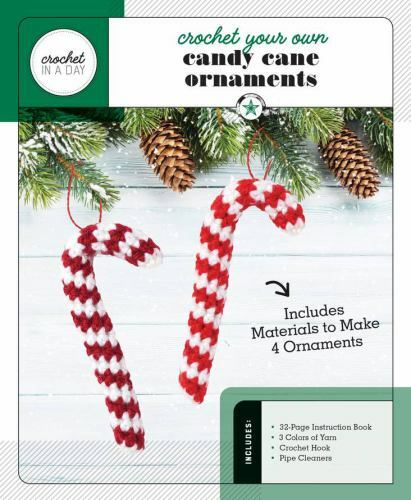 Crochet Your Own Candy Cane Ornaments: Includes: 32-Page ...  (Misc. Supplies)