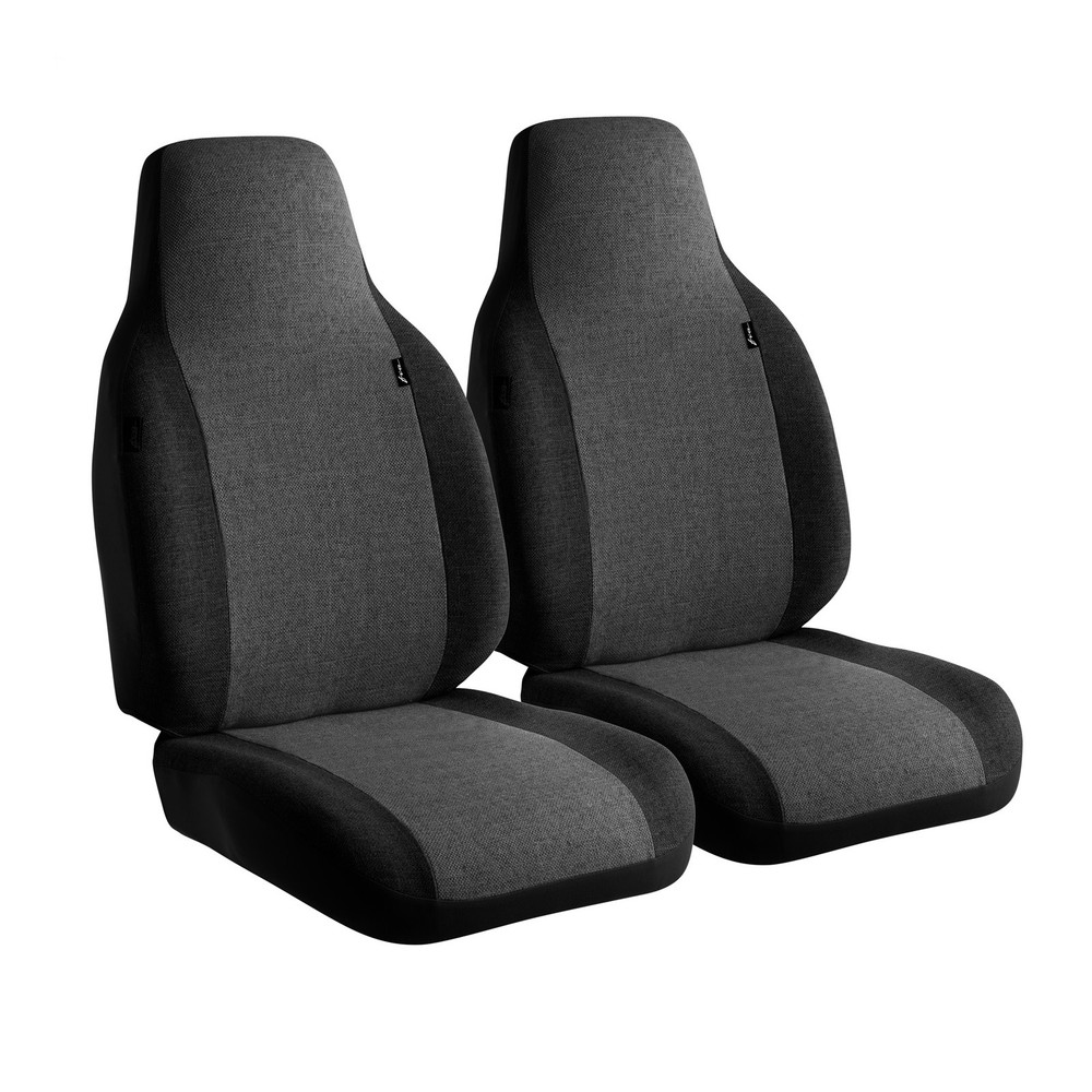 Fia OE301 CHARC Front Charcoal OE Bucket Seat Covers for Focus Camry Civic Prius