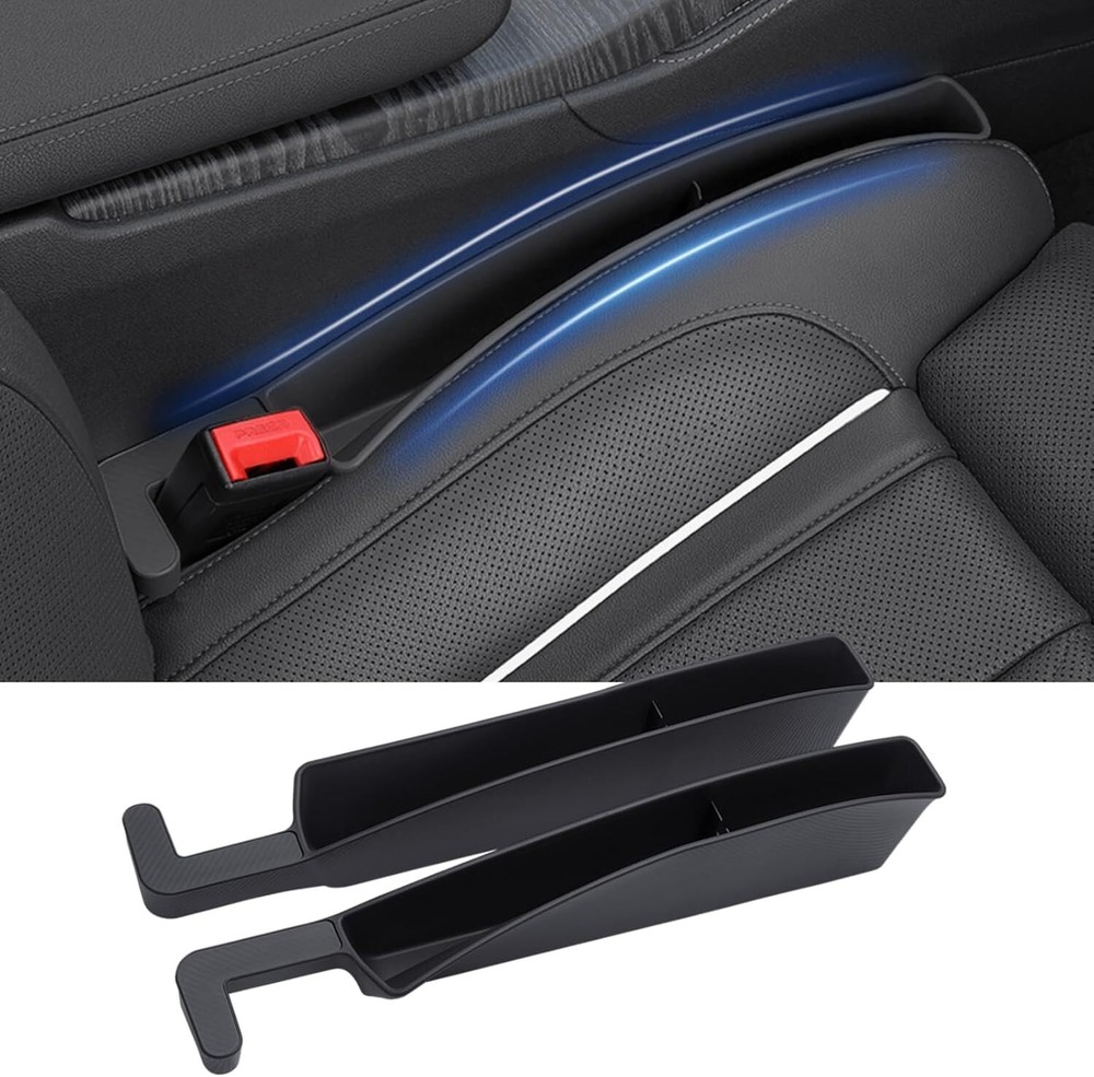 Car Seat Gap Filler Organizer with Phone Holder 2PC Car SUV Truck Seat