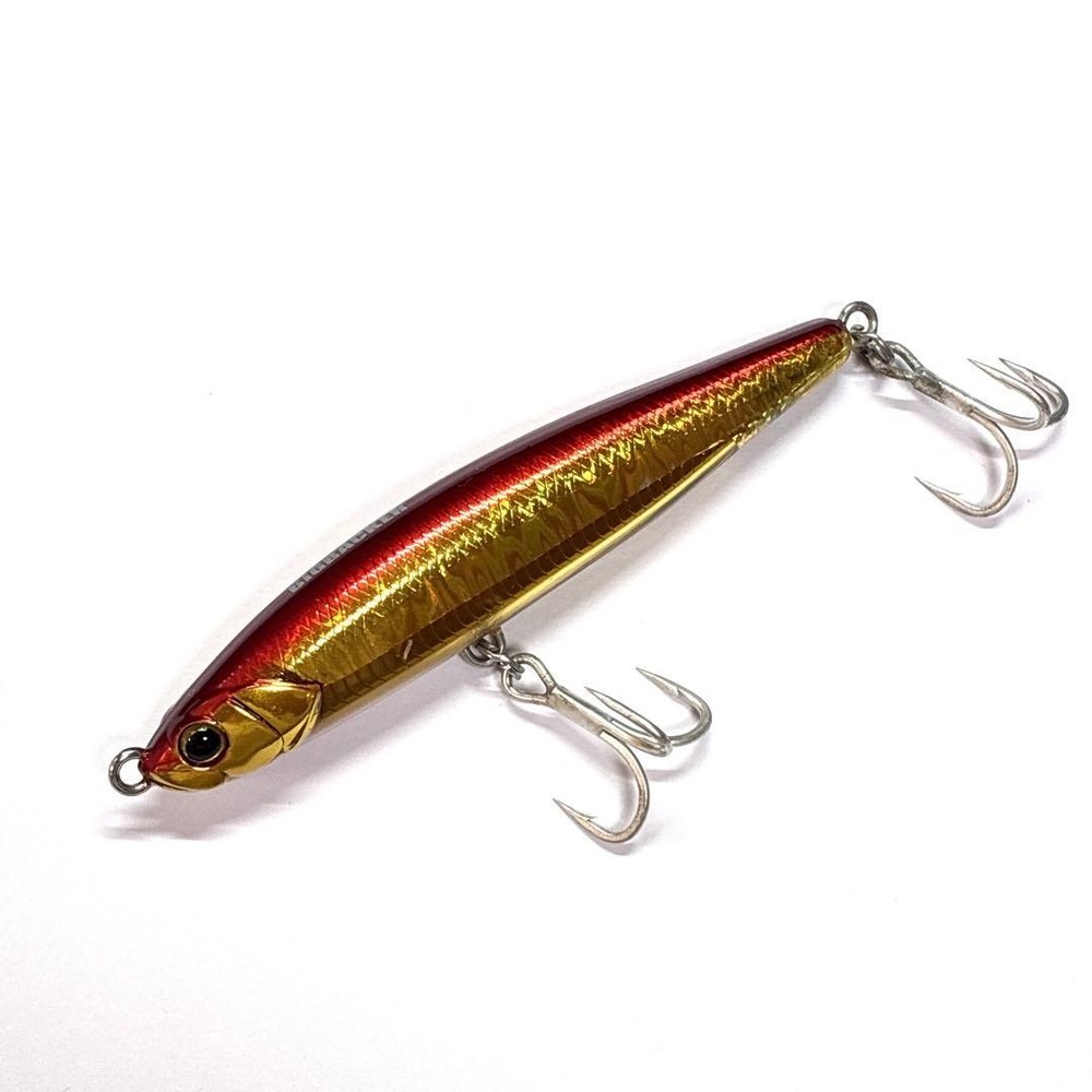JACKALL Big Backer Fall Trick 103mm Sinking Lure for Seabass, Gold
