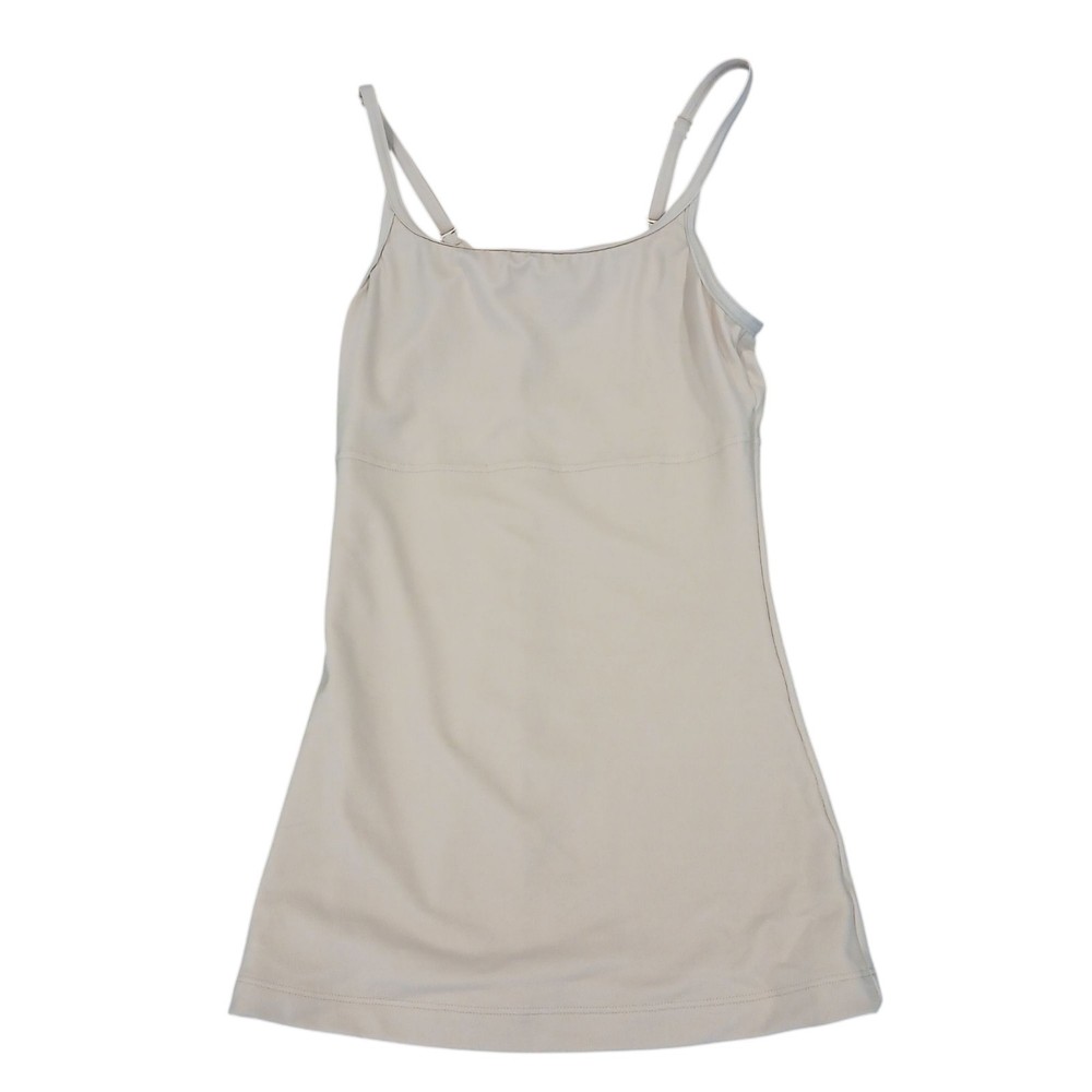 Maidenform Smoothing Beige Cami Shapewear Tank Top with Adjustable Strap Small Nude