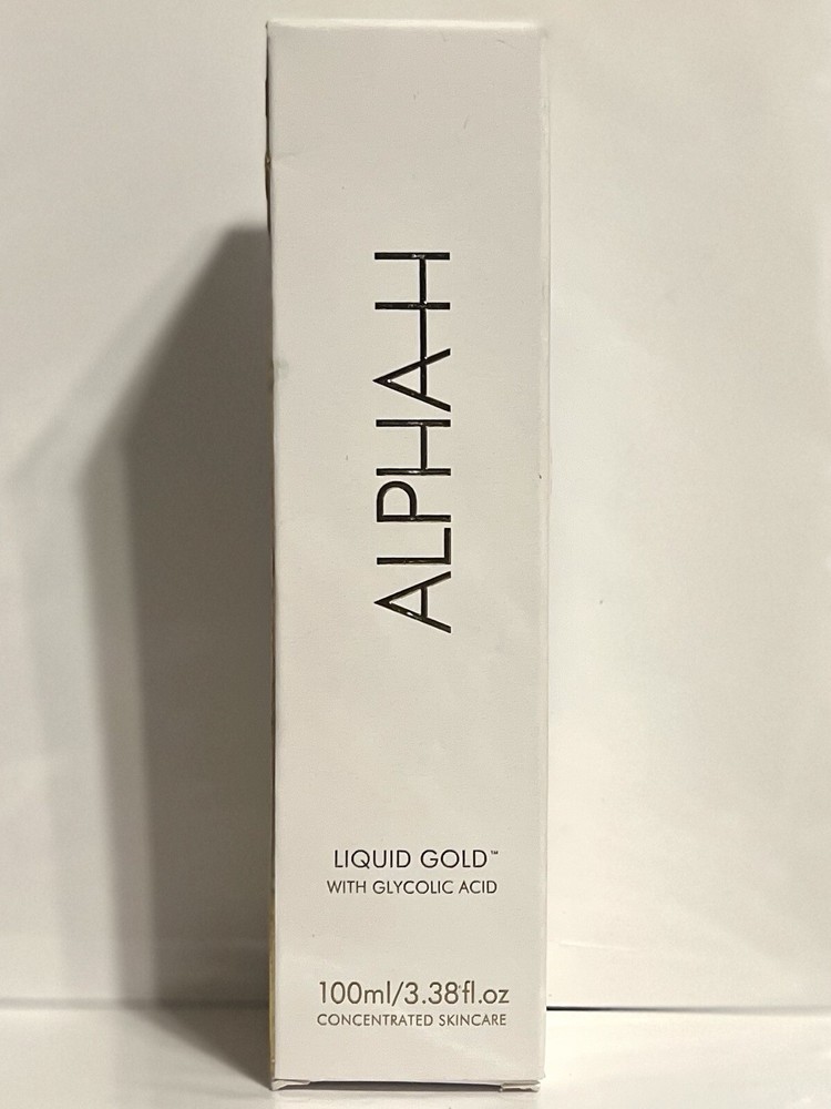 Alpha-H Liquid Gold with 5% Glycolic Acid Serum - 3.38 oz NIB B