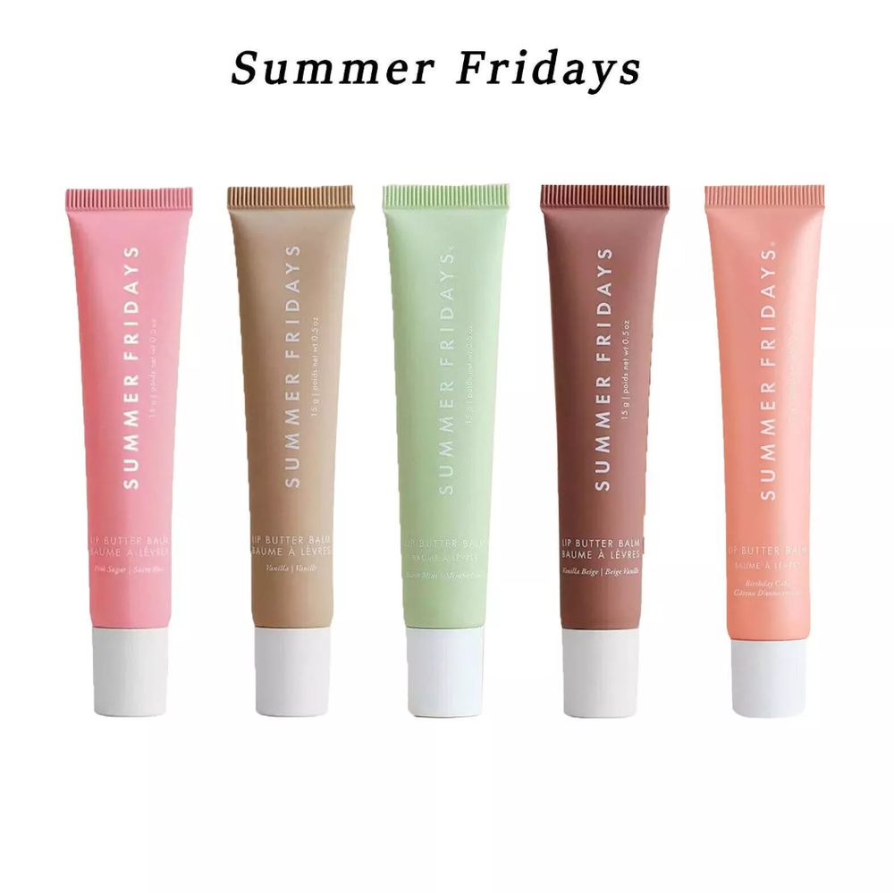 Summer Fridays Lip Butter Balm New With Sealed Box 0.5 oz/15g Hydration Shine