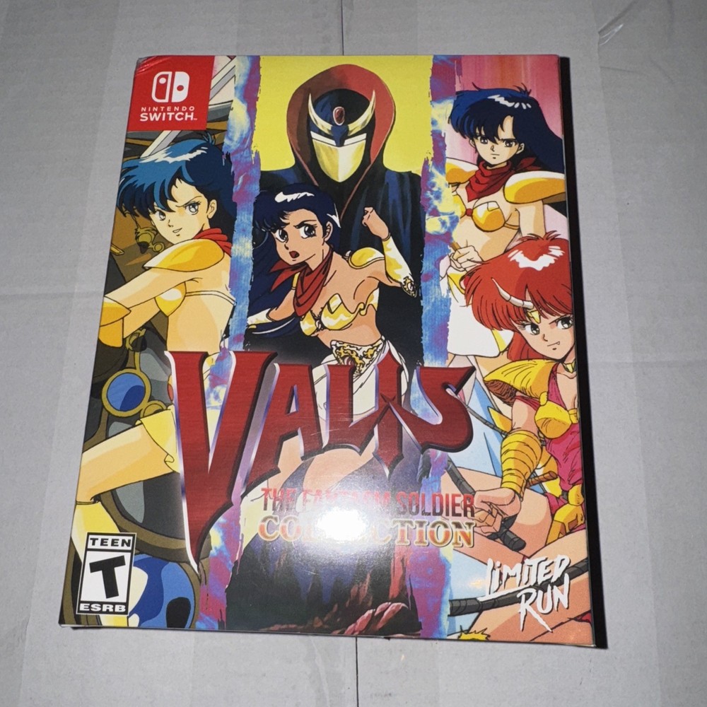 Valis Fantasm Soldier Collection CE Nintendo Switch Game NEW Limited Run #137