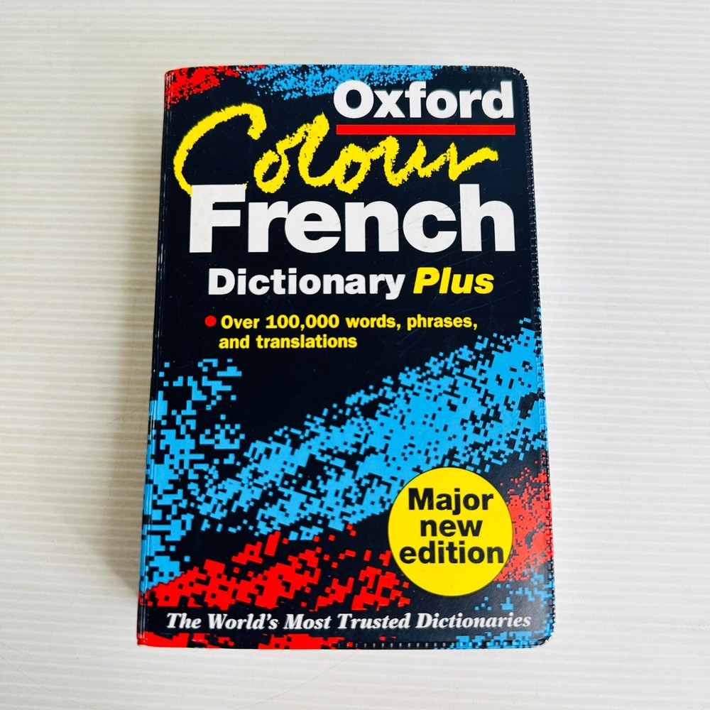Oxford Colour French Dictionary Plus Reference Book New Edition  