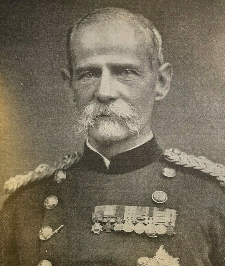 1914 Vintage Magazine Illustration British Field Marshal Earl Roberts