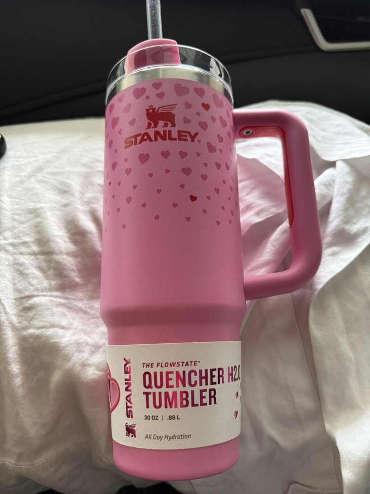 STANLEY TARGET Valentine Tumbler 30oz Sweet Hearts Authentic 2025