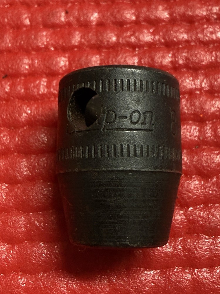 Snap On Tools 3/8” Drive 6 Point 8mm Metric Impact Shallow Socket IMFM8, USA
