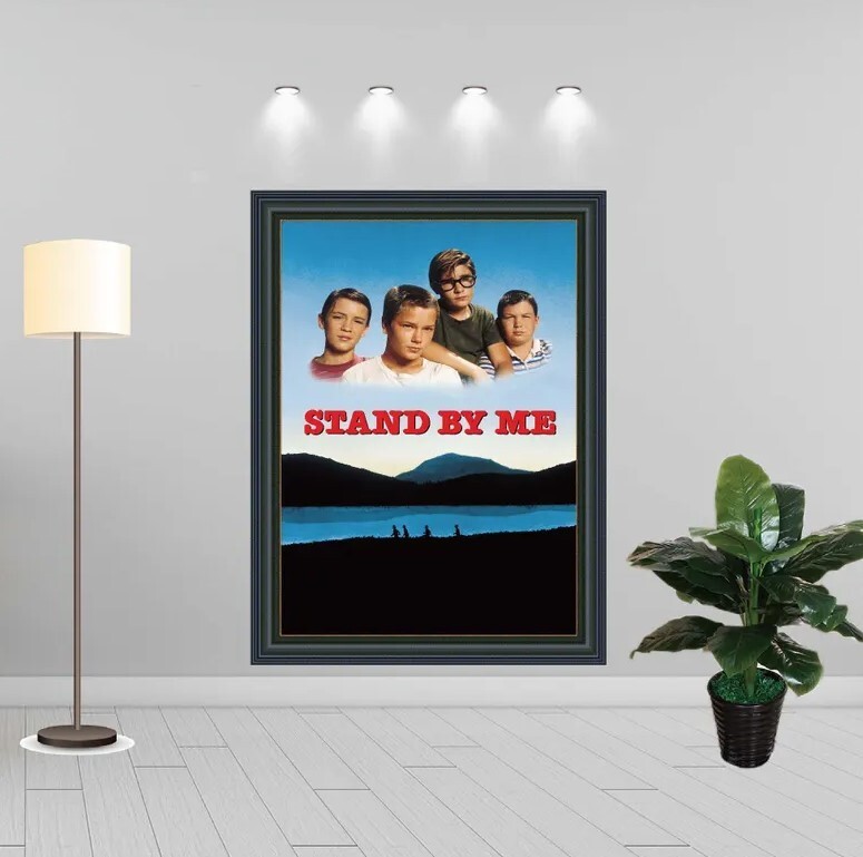 1986 Stand by Me Movie Art Print Poster Home Decor Wall Art
