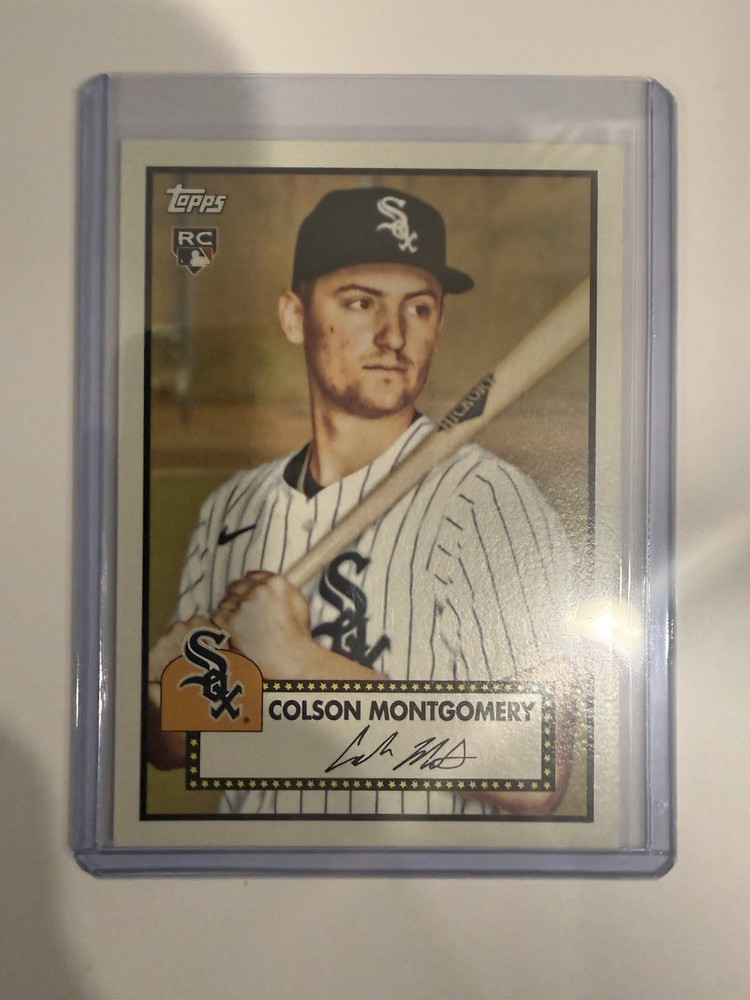 2026 TOPPS SERIES 1 1952 VARIATION Colson Montgomery ROOKIE SSP RC Chi White Sox