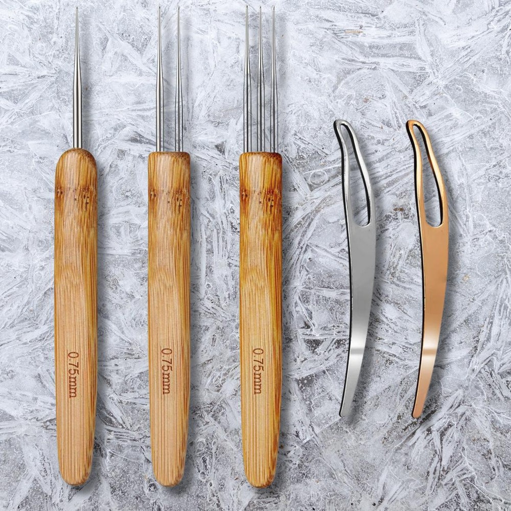 Dreadlock Crochet Hook Needle for Locs and Dreadlocks Maintenance