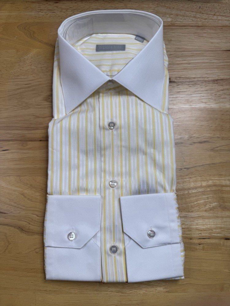 Stefano Ricci Luxury Cotton Shirt With Barrel Cuffs