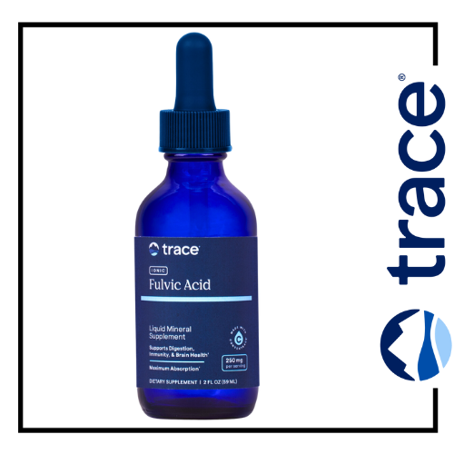 Trace Minerals Liquid Ionic Fulvic Acid - 2oz