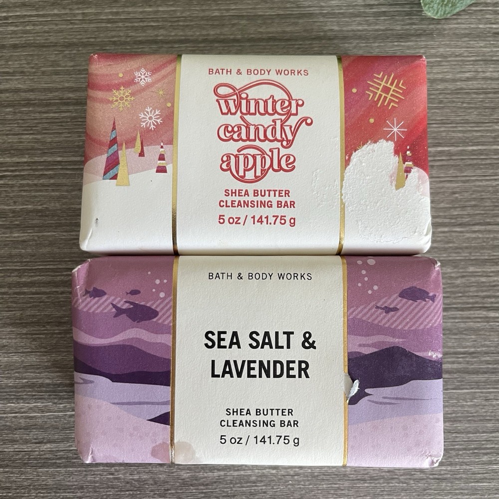 Bath & Body Works Shea Butter Cleansing Bars 2-Pack