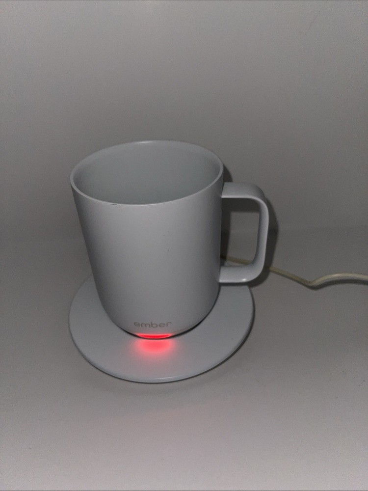 Ember Temperature Control Smart Mug 2 10 Oz Heated Coffee Mug CM17 in White