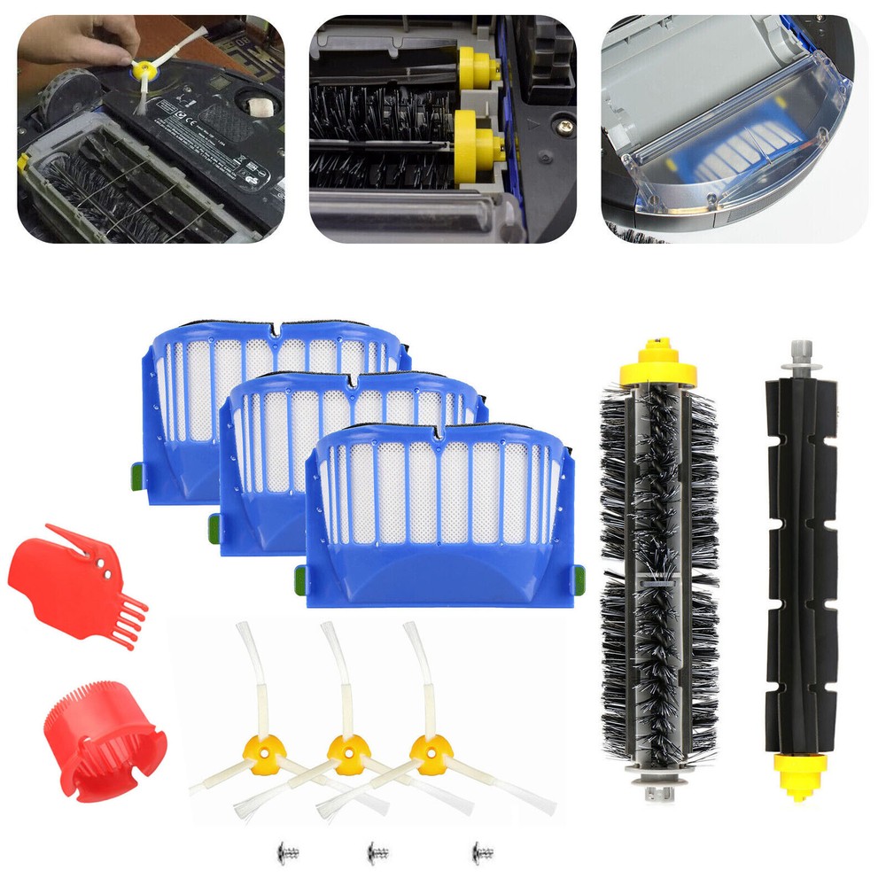 Replacement Parts Kit For iRobot Roomba 600 Series 595 610 614 618 620 640 650