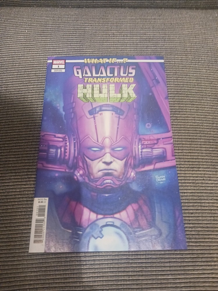 What If Galactus Transformed Hulk Issue 1 Ryan Brown Cover Marvel 2025