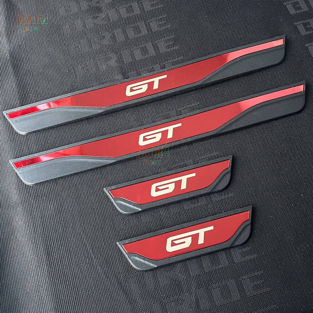 For Dodge GT Accessories Trim Car Door Sill Scuff Cover Panel Step Protector 4X