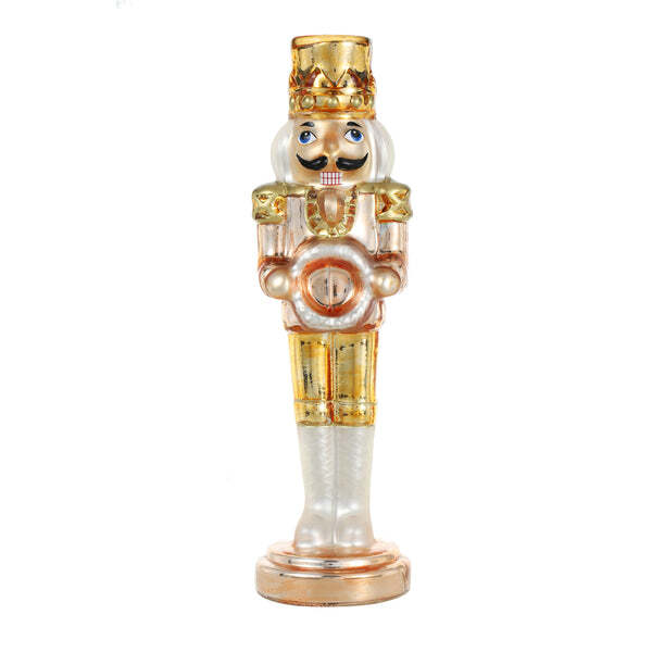 SINT Gold Lightup Nutcracker Figurine, 12.7
