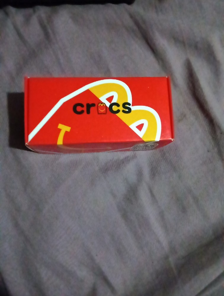 2024 McDonalds Mini Crocs Keychain Bag Charm - HAPPY MEAL BOX #3- Happy Meal Toy