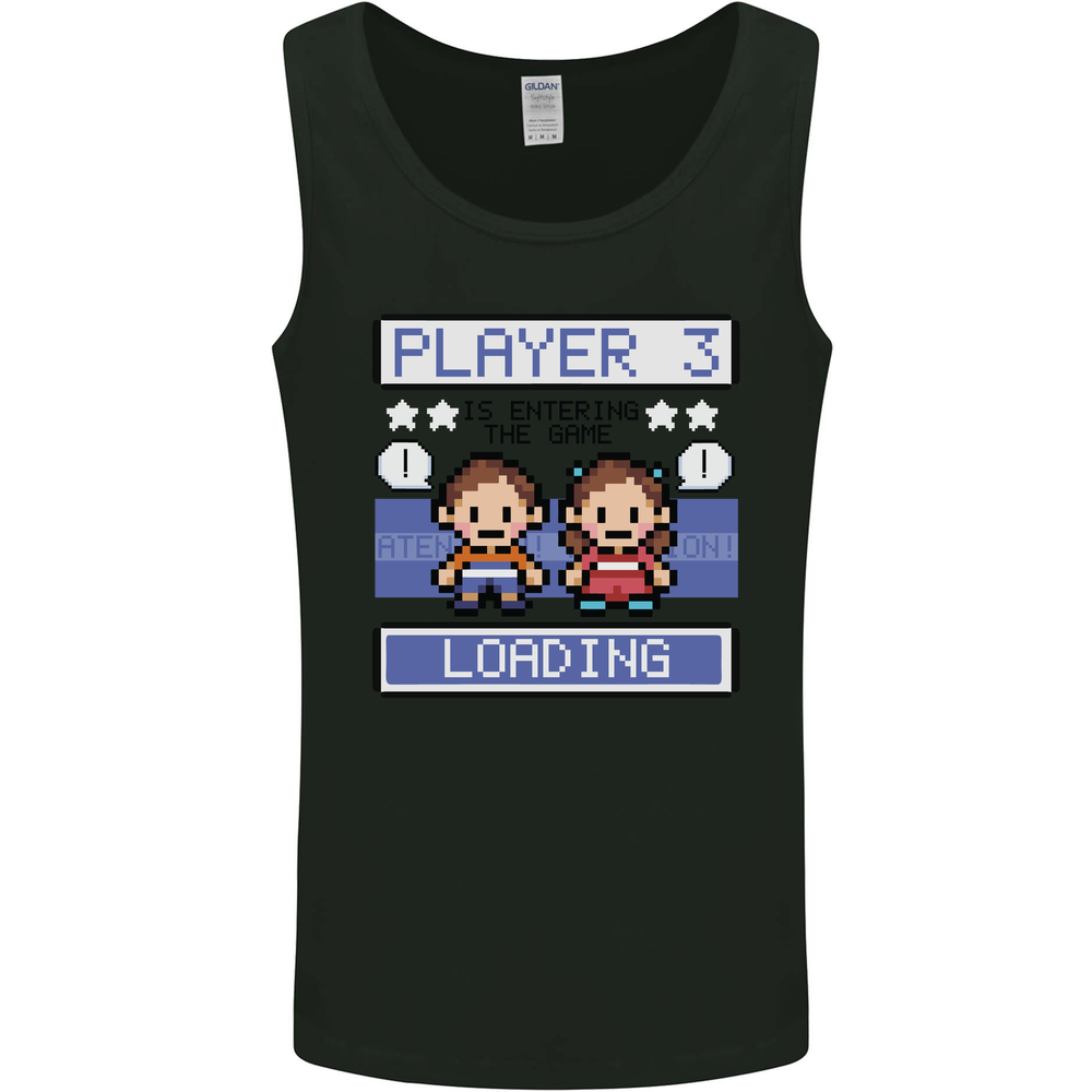 Baby Pregnancy Expecting Dad Mum to Be Mens Vest Tank Top