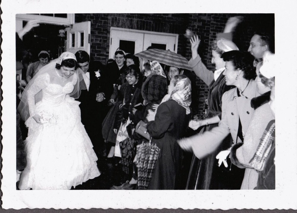 OLD PHOTOGRAPH GRIMSLEY/BORLAND GIRLS WEDDING FASHION ROCHESTER NEW YORK PHOTO