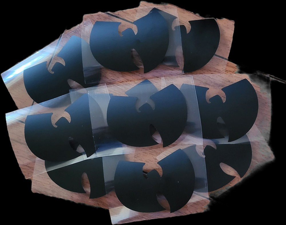 Lot Of Wu-Tang Vinyl Decal Sticker Lot Of 100Ct Wholesale Limited Time-image