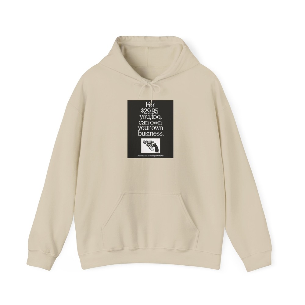 Minnesotans For Handgun Controls Graphic LS Unisex Heavy Blend Hooded Sweatshirt
