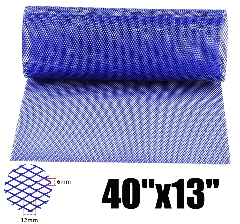 40”x13'' 100x33cm Mesh Grill Cover Car Front Bumper Fender Hood Vent Grille Net