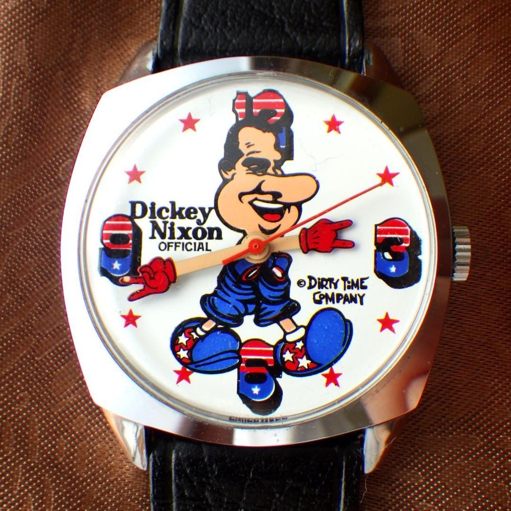 1970s Richard Nixon Vintage Hand-Winding Presidential Watch