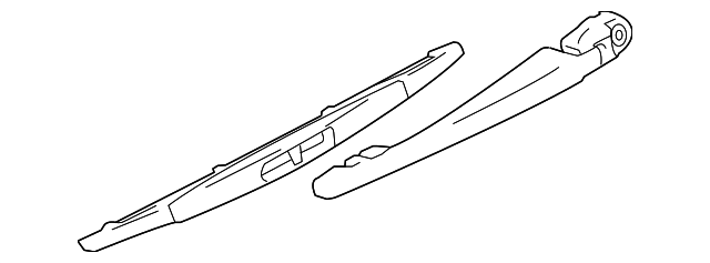 Genuine Nissan Wiper Arm Assembly 28780-1JA0A