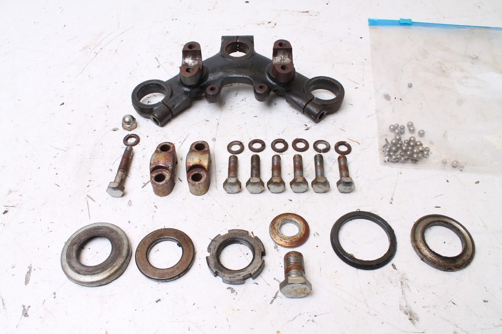 1970 Yamaha CT1 CT1B 175 Upper Fork Clamp Top Steering Bracket Handle Crown