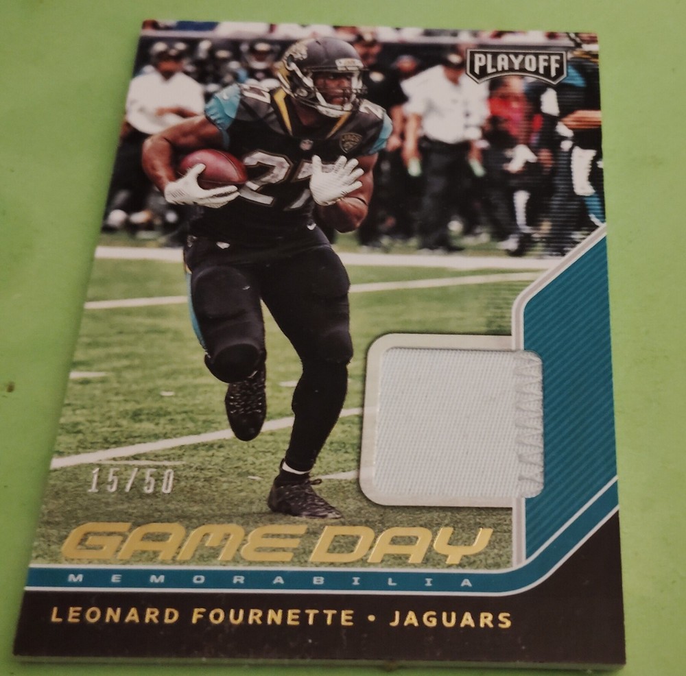 2018 Panini Playoff Game Day Memorabilia Prime Leonard Fournette #GD-LF (15/50)-image