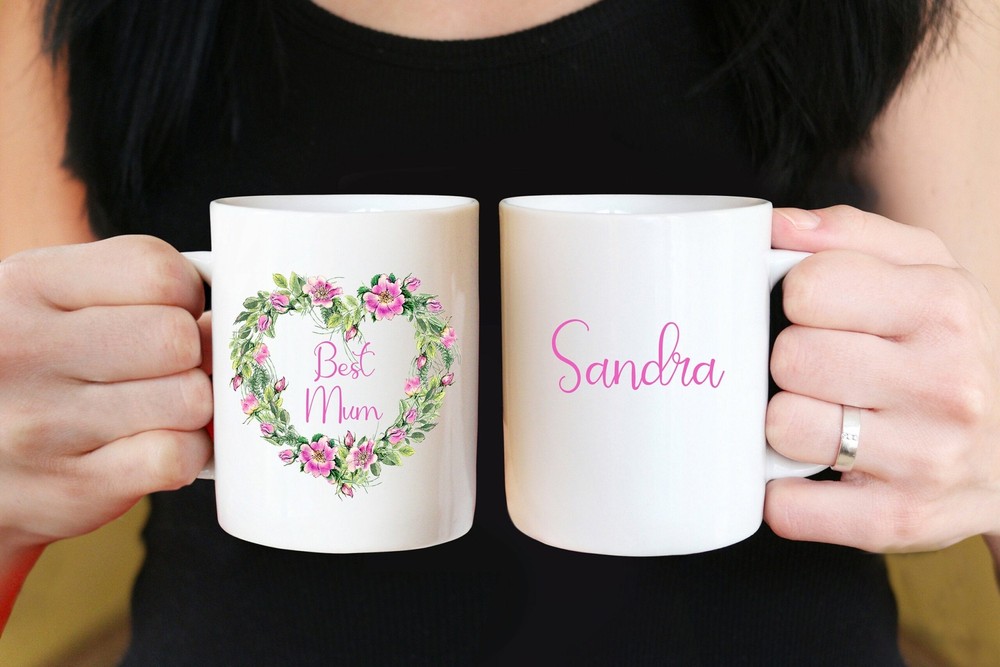 Best Mum Mug With Personalised Name Mum Gift Mothers Day Gift Best Mother Mug