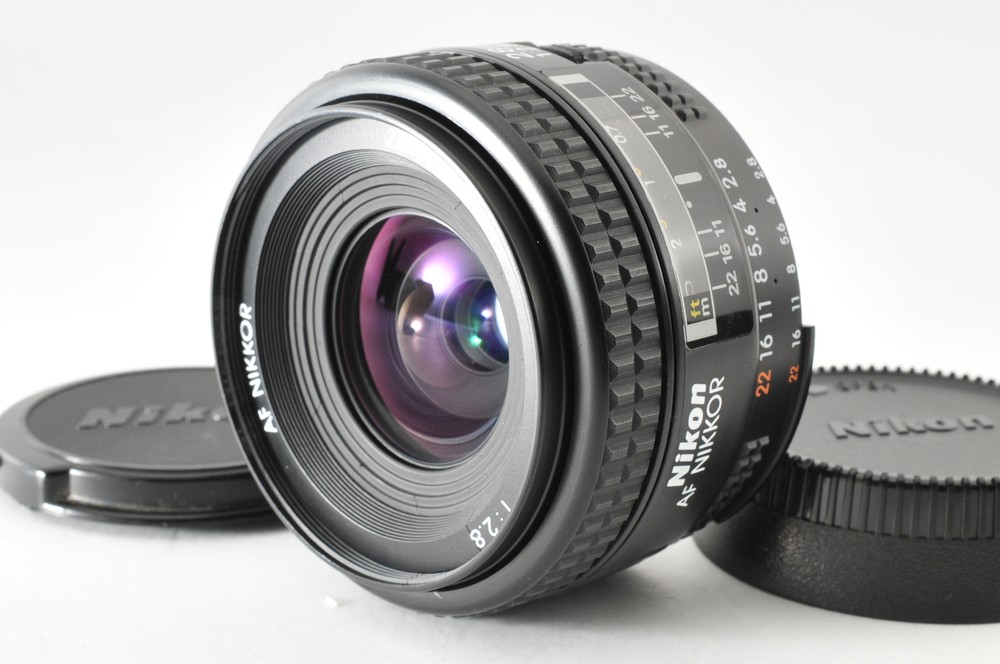 Nikon AF Nikkor 28mm F/2.8 Wide Angle Lens F Mount From Japan [Near MINT] #1056