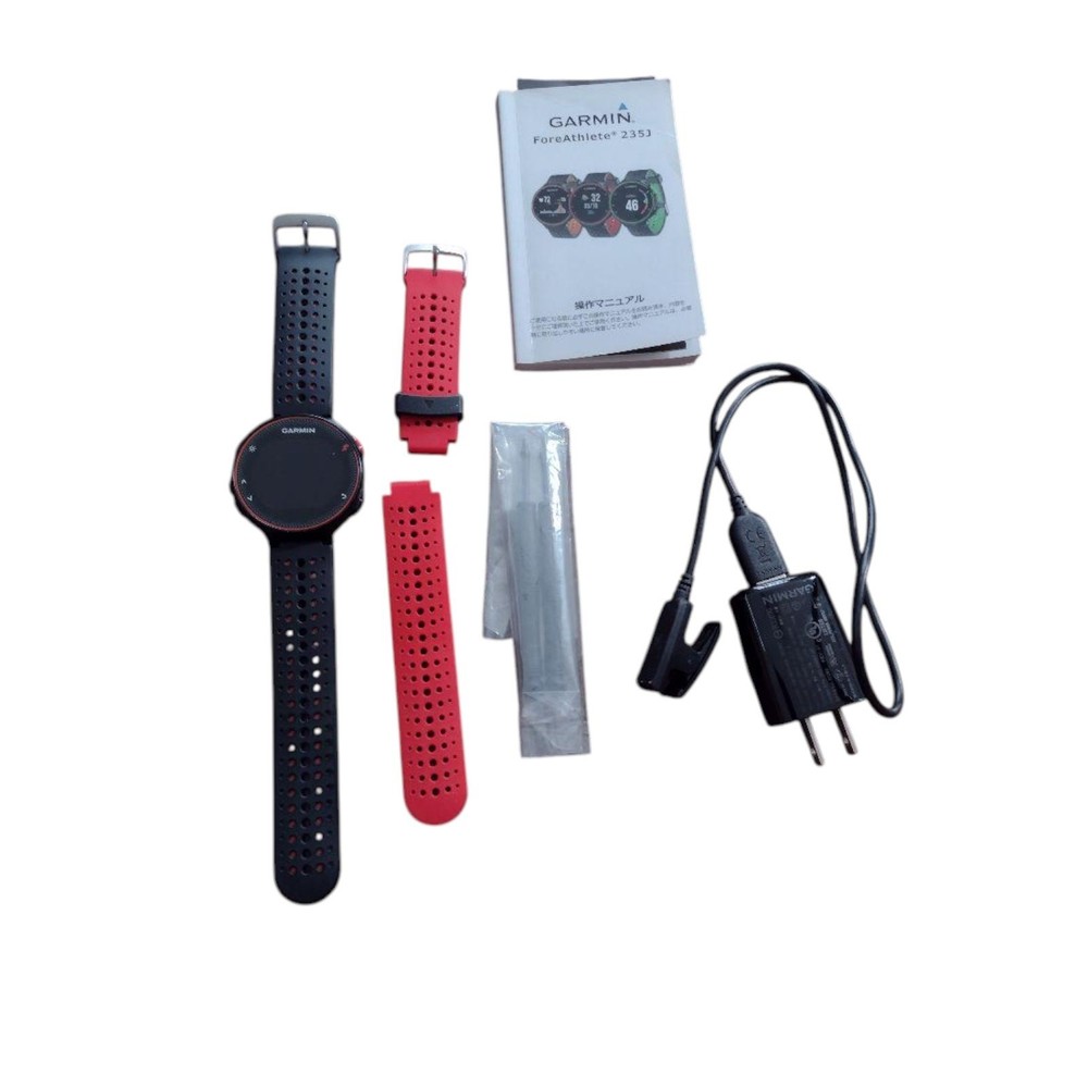 Garmin Forerunner 235J GPS Running Watch Used Small Scratch Tested Works