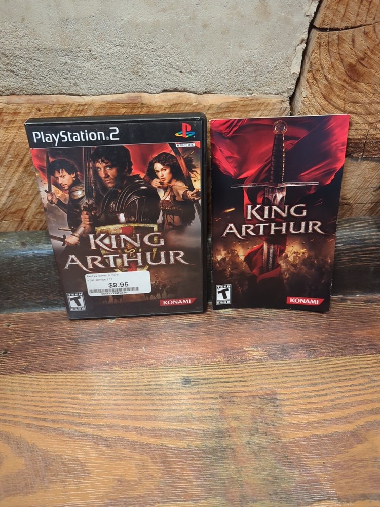 King Arthur (PlayStation 2 PS2) CIB COMPLETE With Manual Tested