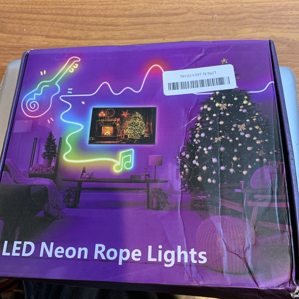 32.8ft Waterproof LED Neon Rope Light for Indoor Outdoor Use