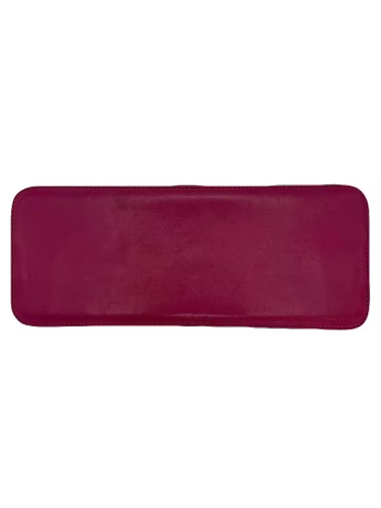 Jil Sander Card Wallet Card Case Leather Pink USED E0207-5
