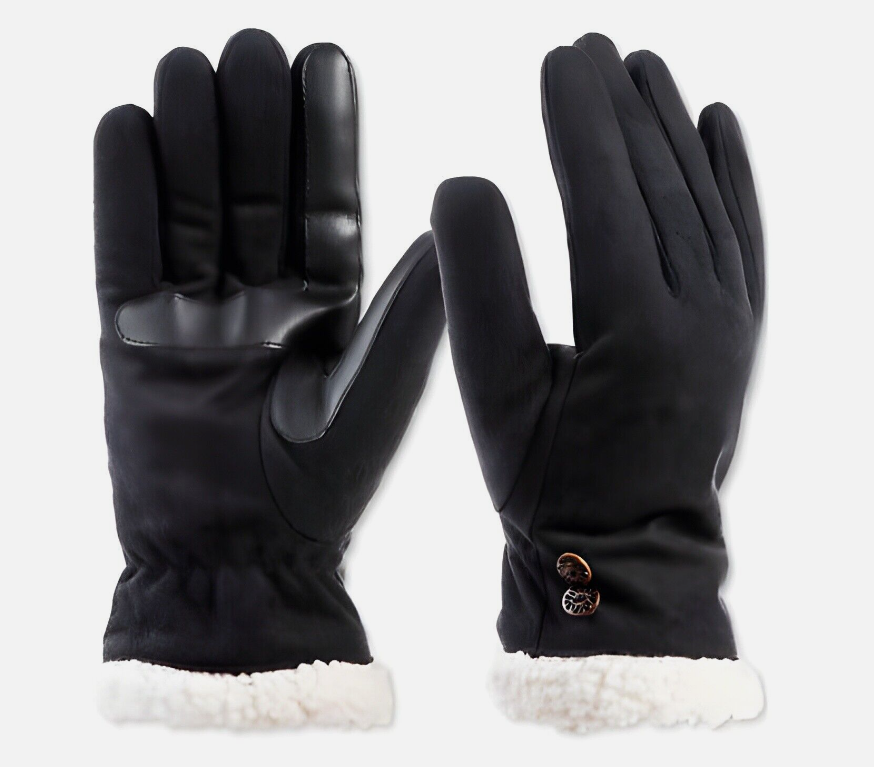 Microfiber gloves Black L/XL